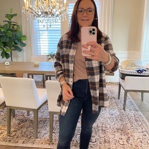 Abercrombie high rise super skinny